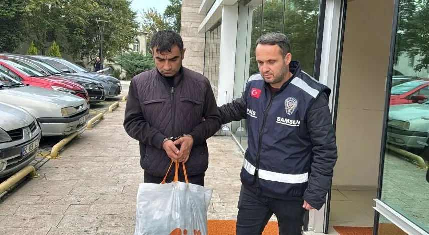 Samsun'da simit fırınından susam ve sadaka kutusu çalan hırsız tutuklandı