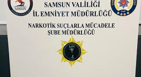 Samsun'da uyuşturucu operasyonunda bir kişi gözaltına alındı