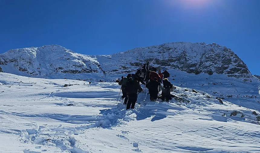 Rize'de geleneksel 'Cumhuriyet Tırmanışı' yapıldı