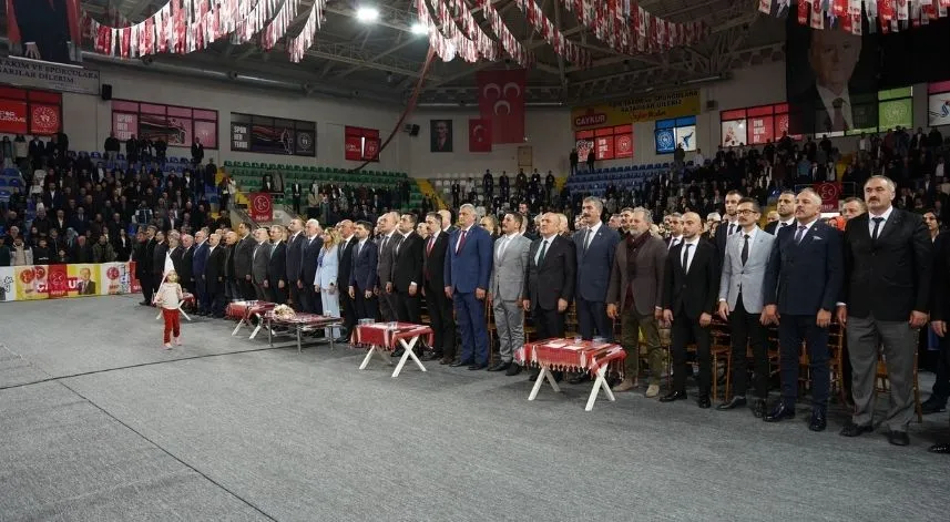 Rize, MHP'nin ülke genelindeki toplantılarına ev sahipliği yaptı