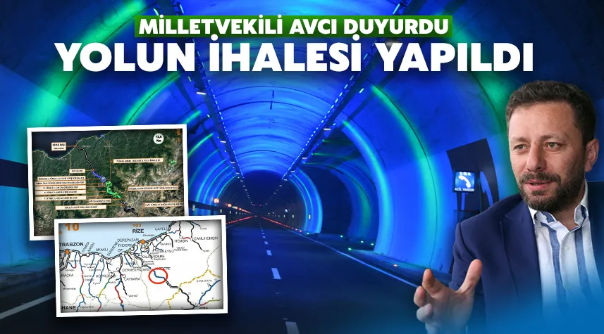 Milletvekili Avcı duyurdu: Yolun ihalesi yapıldı