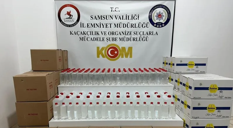 11 bin litre etil alkol ele geçirildi, 6 zanlı yakalandı