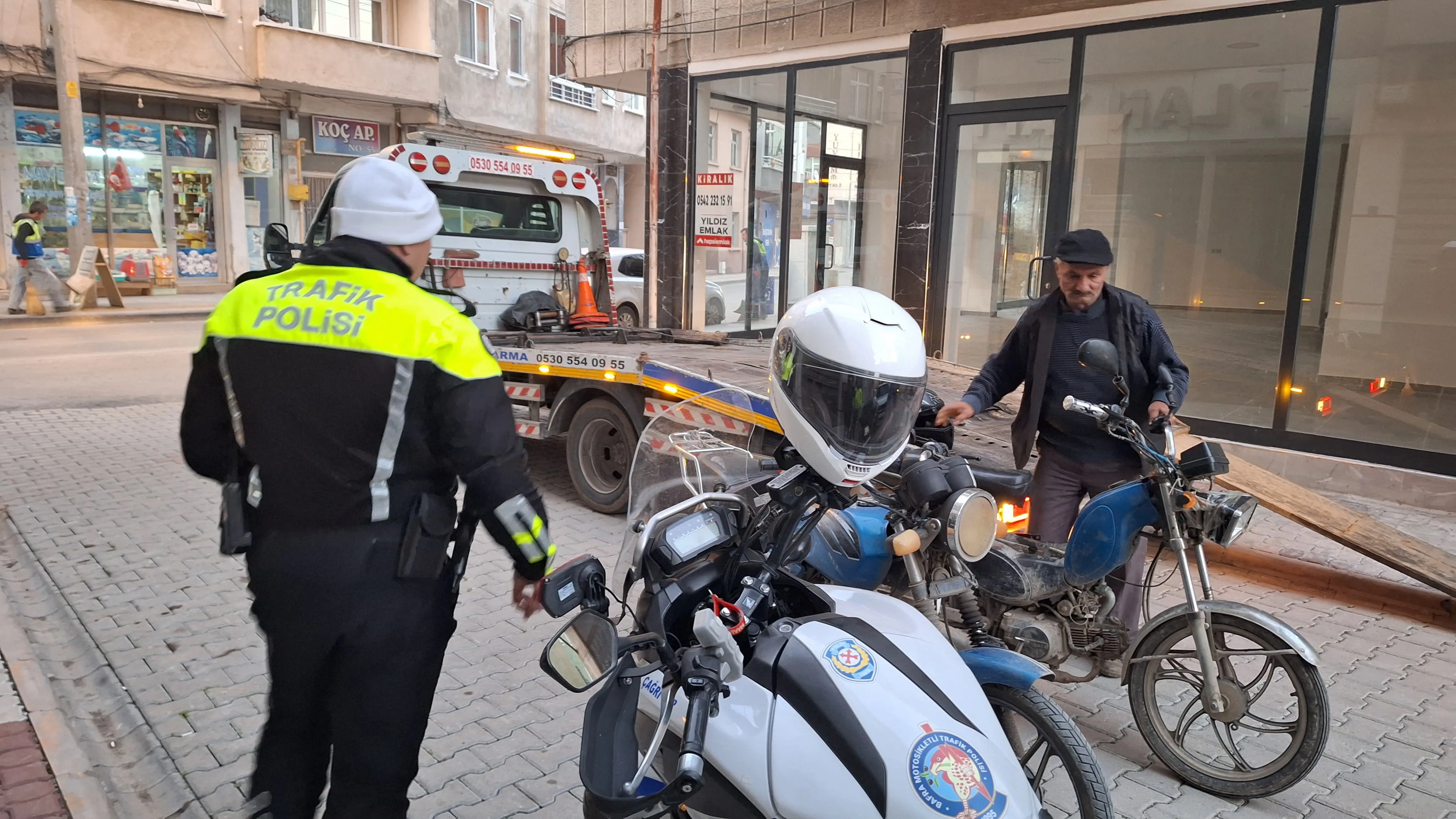 Motosikletlere yönelik trafik denetimi yapıldı