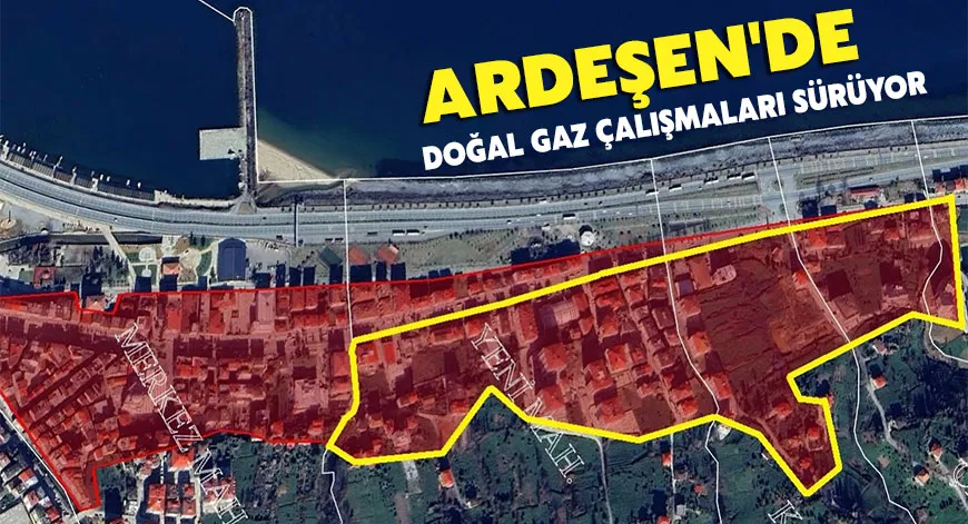 Ardeşen'de doğal gaz çalışmaları için görüşmeler yapıldı