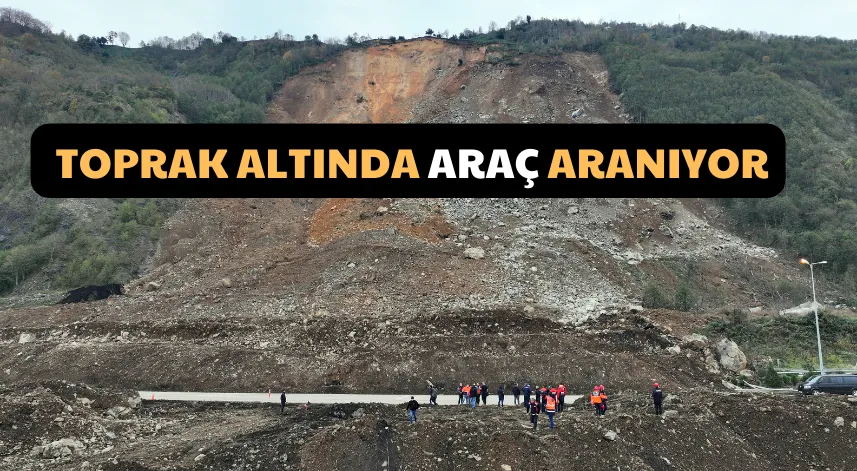 Drone Ve Teknik Cihazlarla Toprak Altında Araç Aranıyor