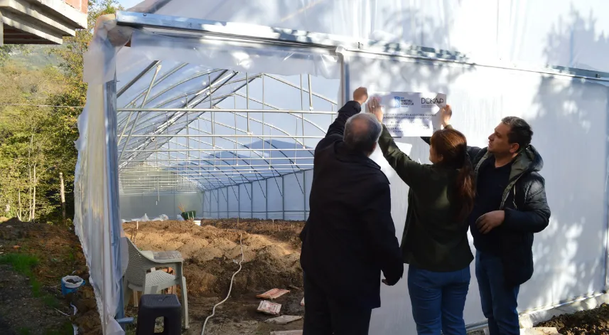  Yükümlülerin topluma kazandırılması için tarımsal destek sağlandı