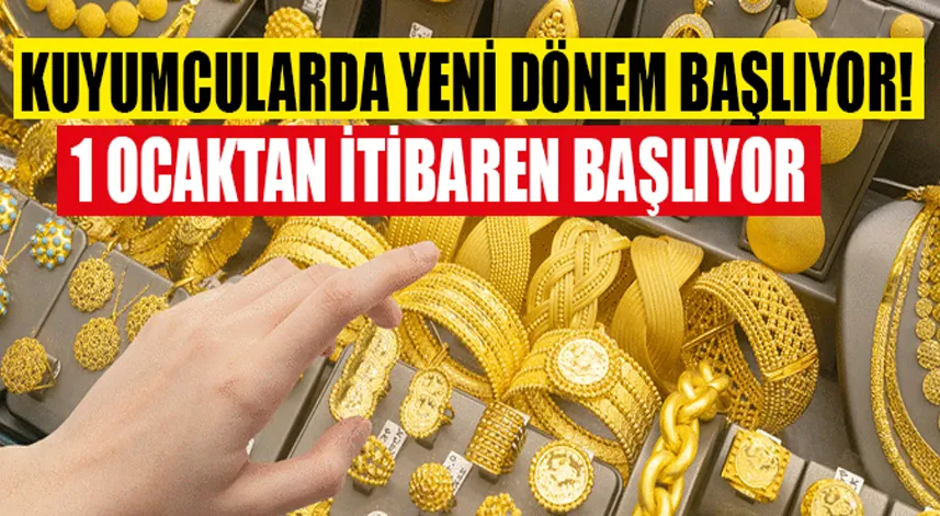 Kuyumcularda Yeni Dönem Başlıyor: Kimliksiz İşlem Yok!