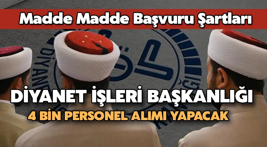 Resmi Gazete'de Yayımlandı: 4 Bin Personel Alım