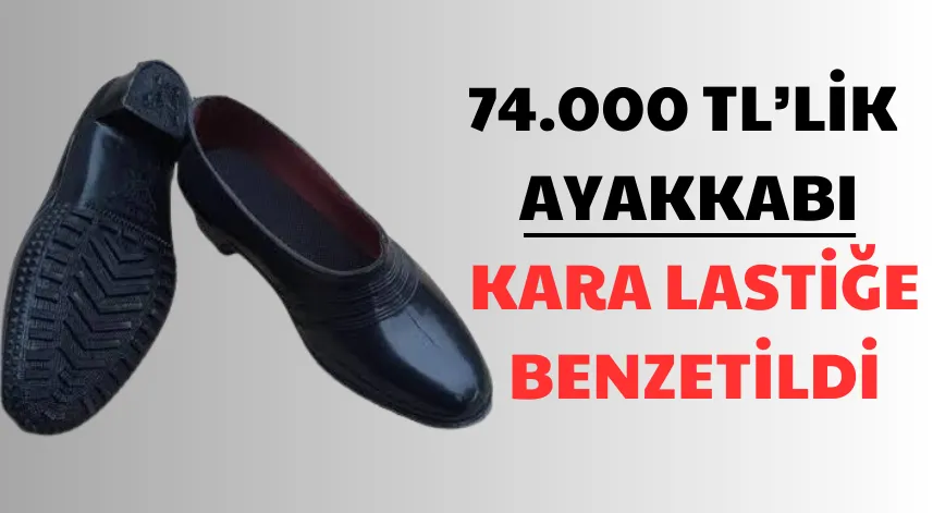 Dünyaca Ünlü Markanın 74.000 TL’lik Ayakkabısı Kara Lastiğe Benzetildi