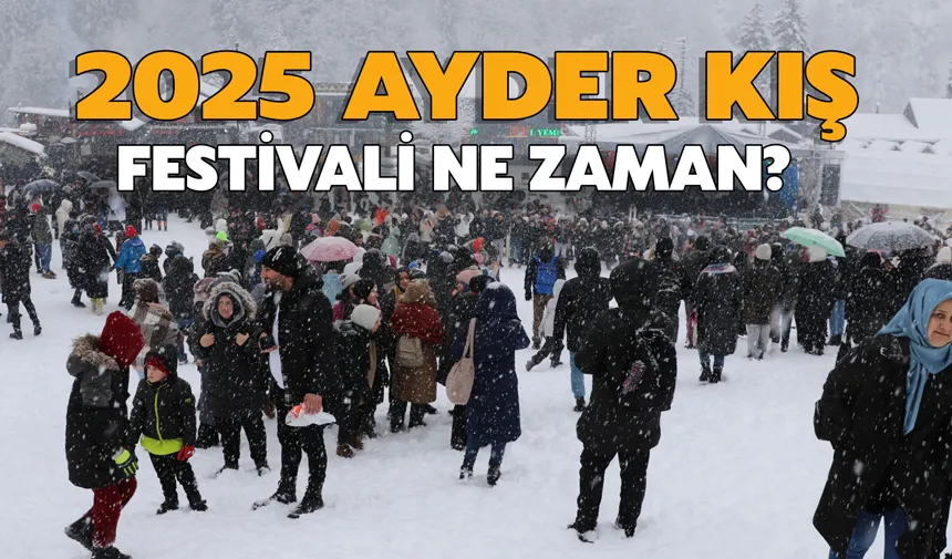 Ayder kış festivali 25-26 ocak 2025’te