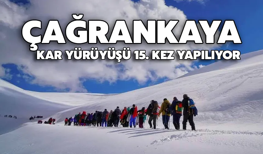 Çağrankaya Kar Yürüyüşü Geleneği 15. Kez Devam Ediyor!