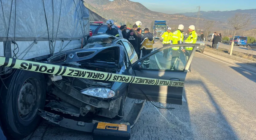 Tokat'ta trafik kazasında 1 kişi öldü, 4 kişi yaralandı