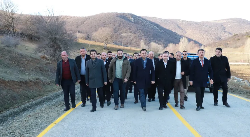 Tokat'ta yol çalışmaları