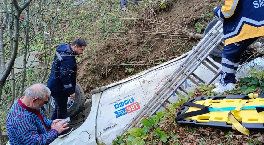 Ordu’da trafik kazası: 3 yaralı