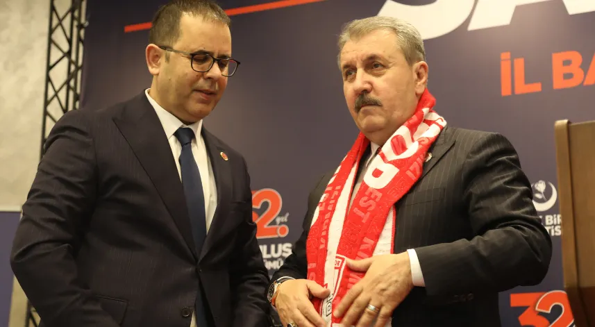 BBP Genel Başkan Destici, Samsun'da