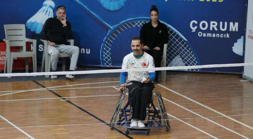 Para Badminton Türkiye Şampiyonası Çorum'da sona erdi