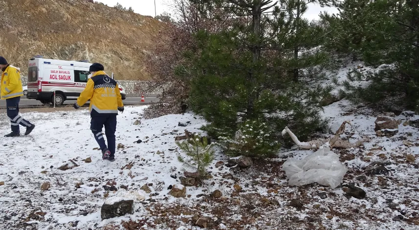 Ceset ihbarıyla olay yerine giden ekipler farklı bir manzarayla karşılaştı