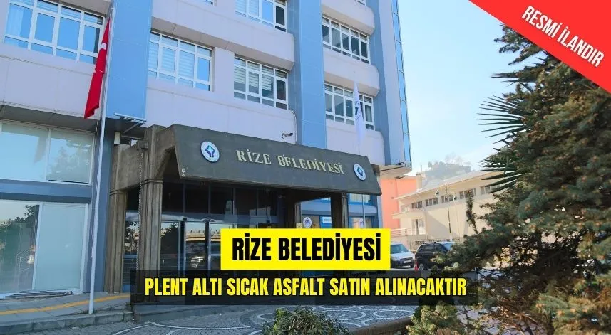 PLENT ALTI SICAK ASFALT SATIN ALINACAKTIR