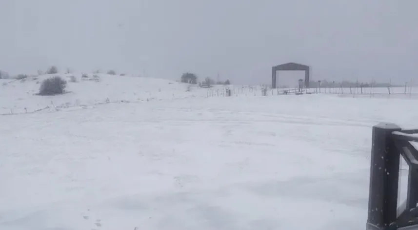 Karabük’te kar yağışı