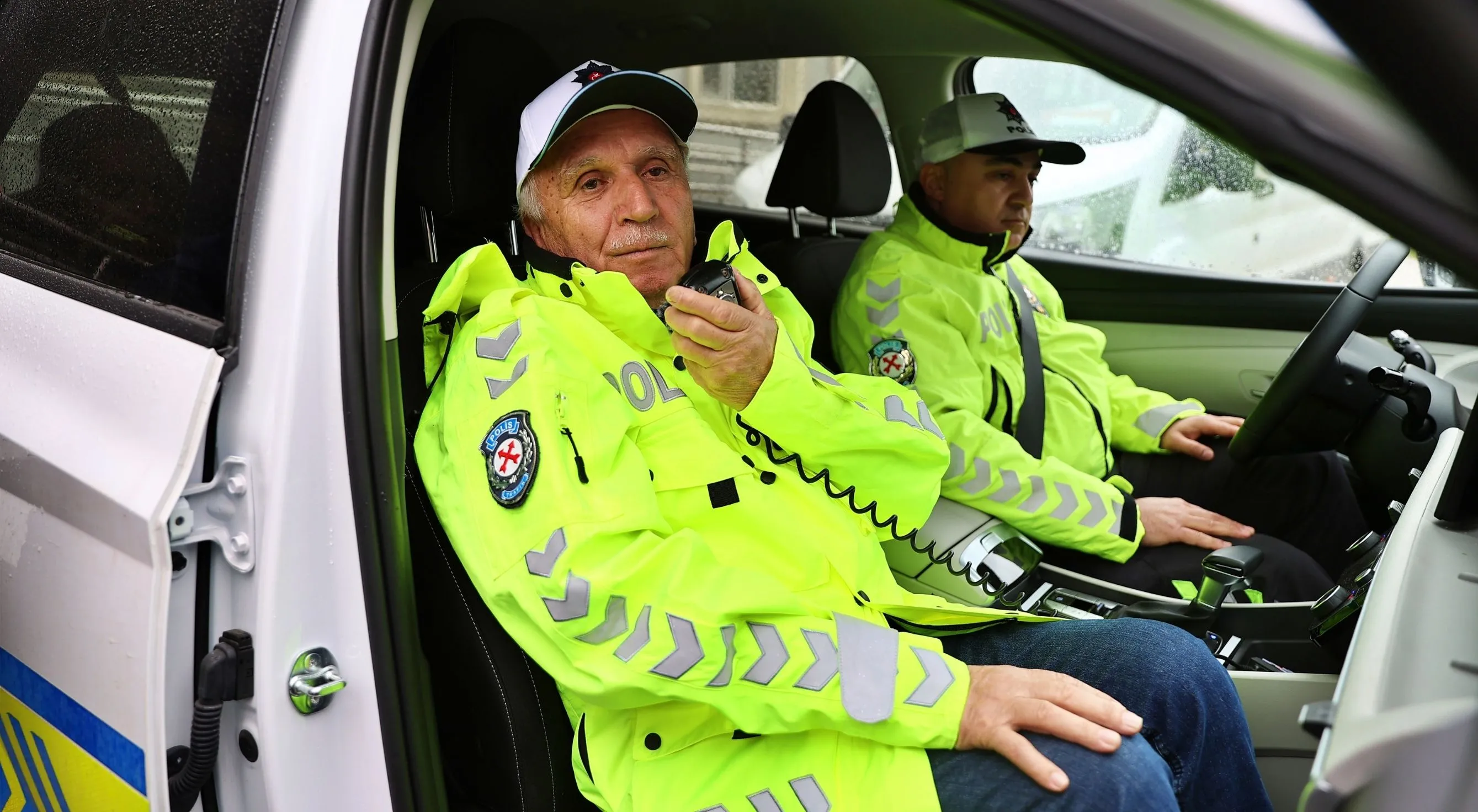 Samsun'da huzurevi sakininin trafik polisi olma hayali gerçekleştirildi