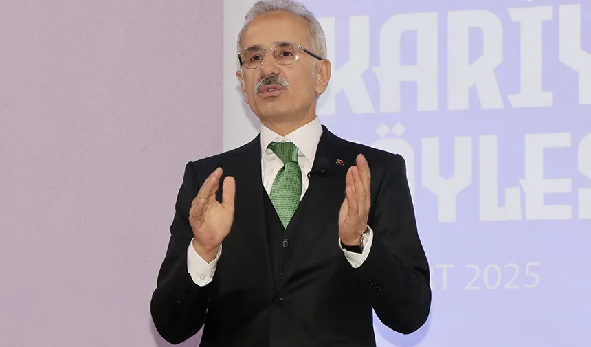 Ulaştırma ve Altyapı Bakanı Uraloğlu, Trabzon'da konuştu