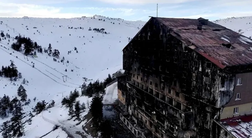 Kartalkaya'daki otel yangınına ilişkin bilirkişi raporu hazırlandı