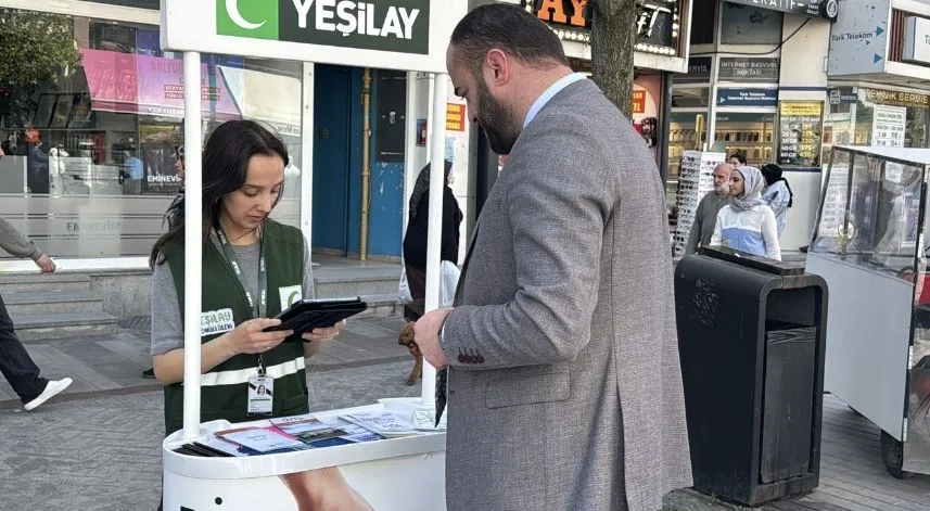 Bolu'da bağımlılık düzeylerini öğrenmek isteyenler test yaptırdı