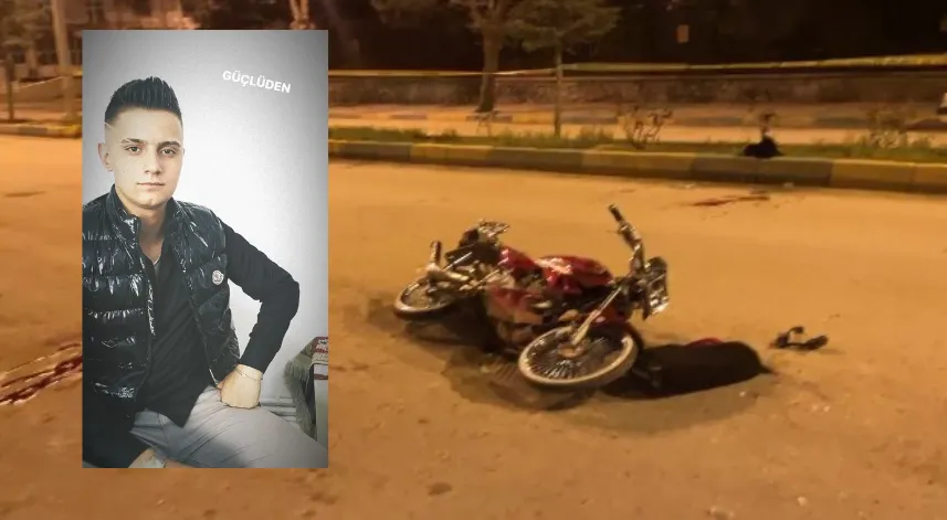 Devrilen motosikletin sürücüsü Emirhan öldü, arkadaşı yaralandı