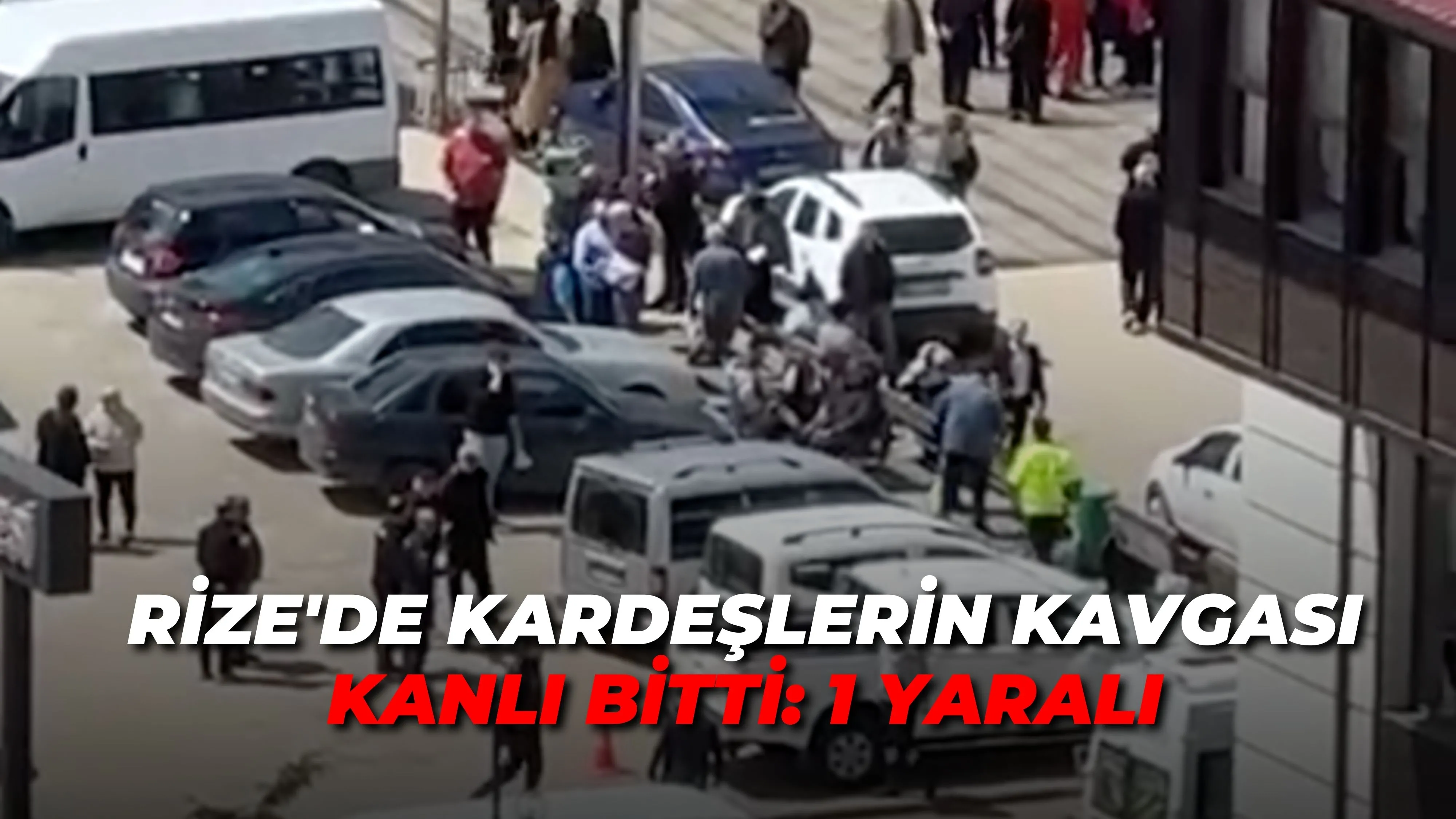Rize'de kardeşlerin kavgası kanlı bitti: 1 yaralı