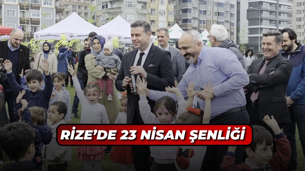 Rize Gülbahar Hatun Anaokulu'ndan 23 Nisan Kutlaması