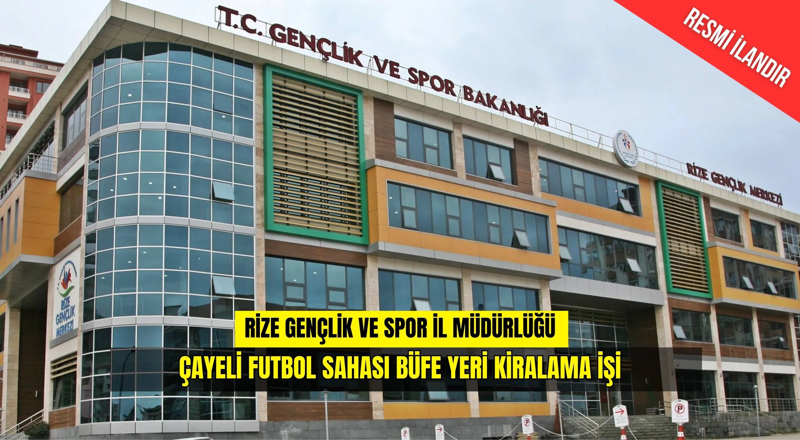 ÇAYELİ FUTBOL SAHASI BÜFE YERİ KİRALAMA İŞİ