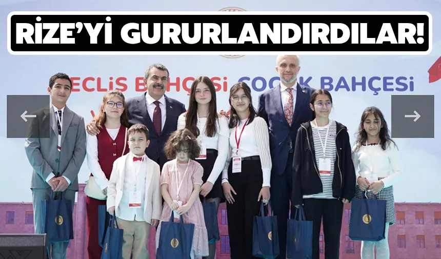 Rizeli Öğrenciden Türkiye derecesi