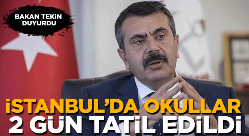 Deprem sonrası İstanbul'da okullar 2 gün tatil edildi!
