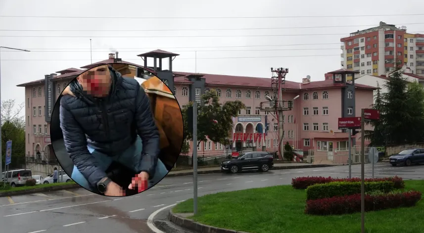 Trabzon'da veli okulda öğretmeni darp etti