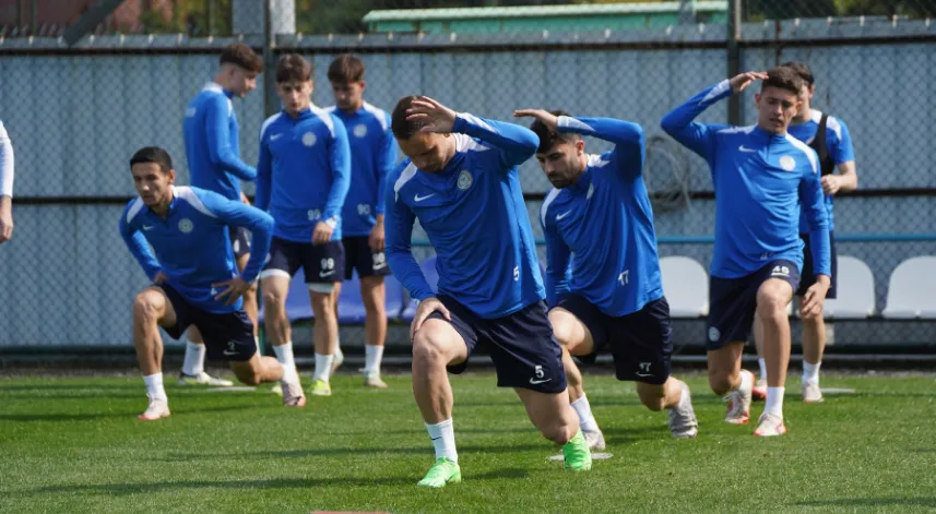 Çaykur Rizespor, Kayserispor maçının hazırlıklarını sürdürdü