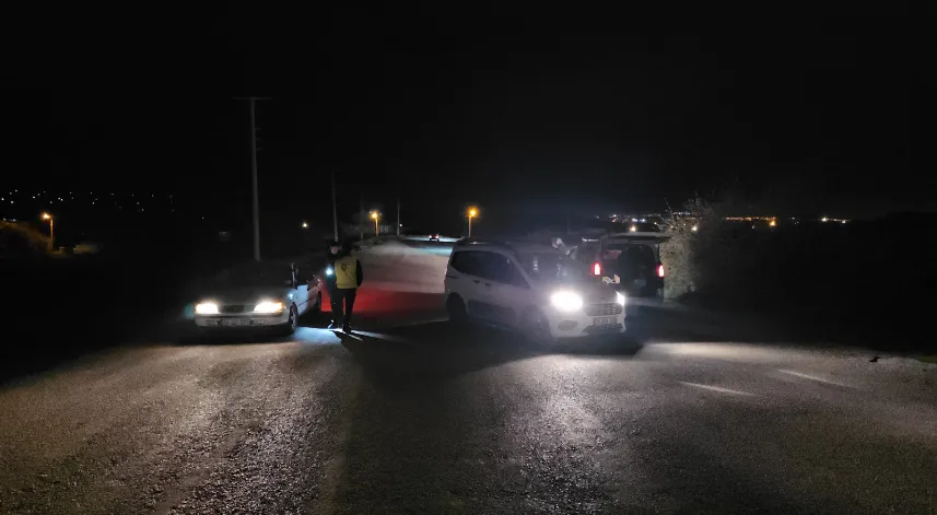 Çorum’da trafik denetiminde 33 sürücüye 386 bin 630 lira ceza