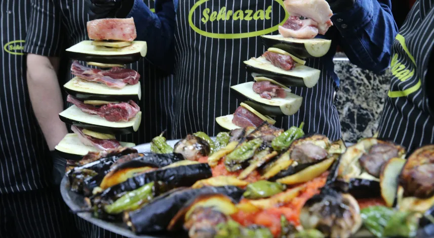 Tokat'ta yetiştirilen kuzuların eti ile sebzelerin buluştuğu lezzet: 