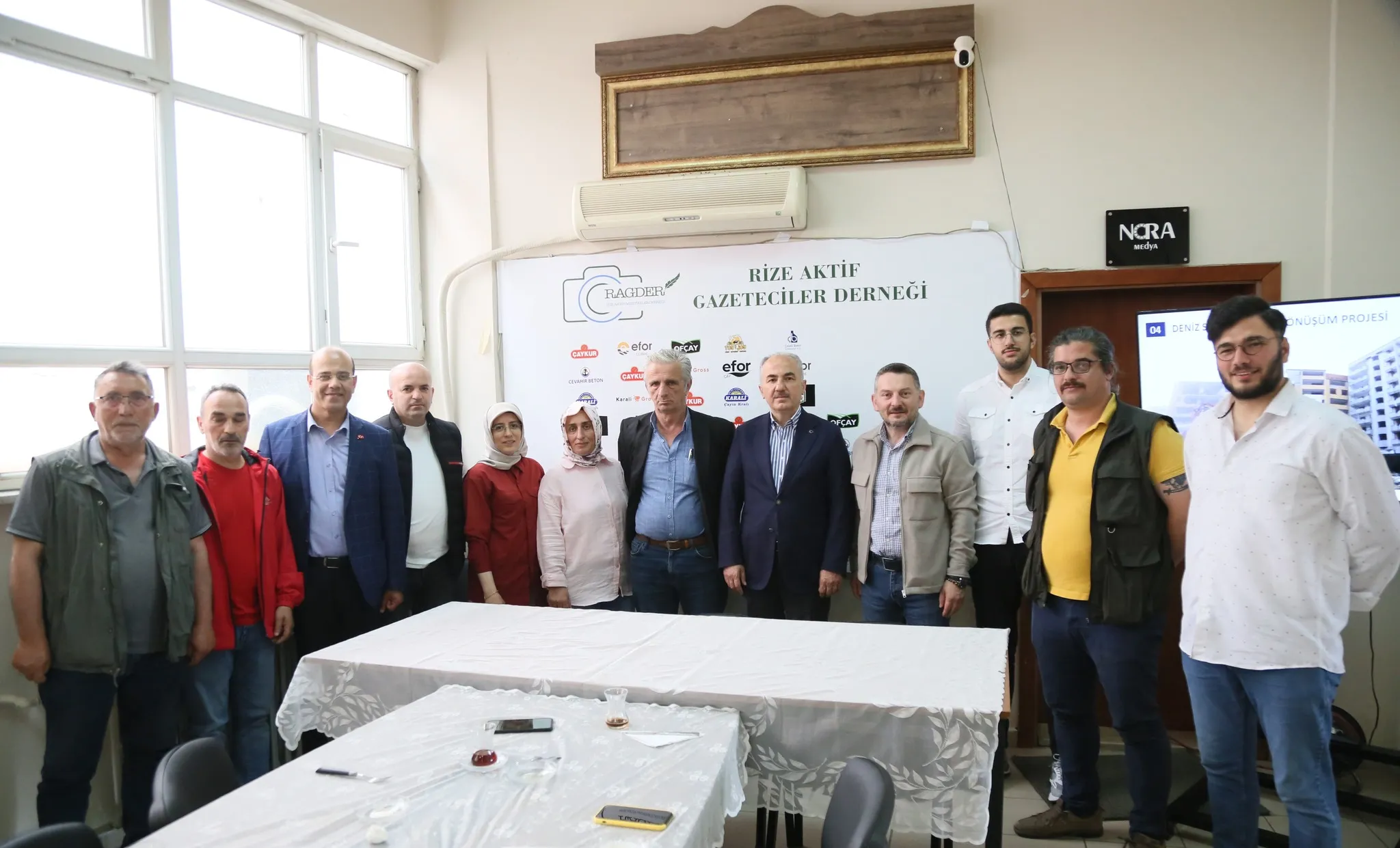 Rize Belediye Başkanı Metin, Gazetecilerle Buluştu