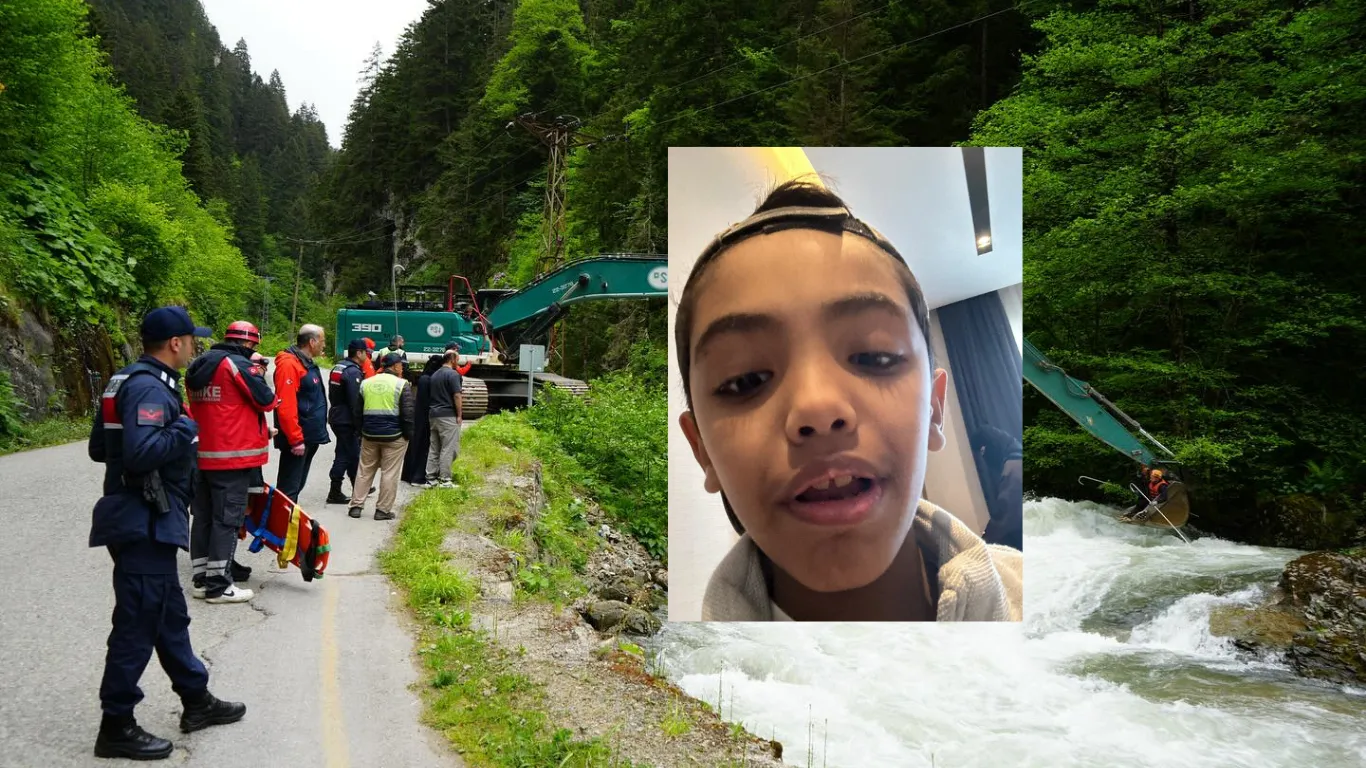 Trabzon'da derede kaybolan Faisal'in cansız bedeni bulundu