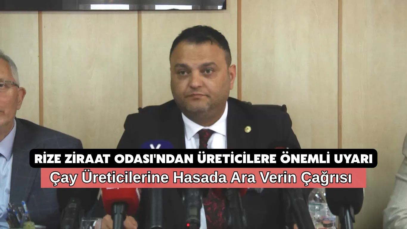 |Rize Ziraat Odası Başkanı Arslan'dan çay üreticilerine  hasat için ara verme çağrısı