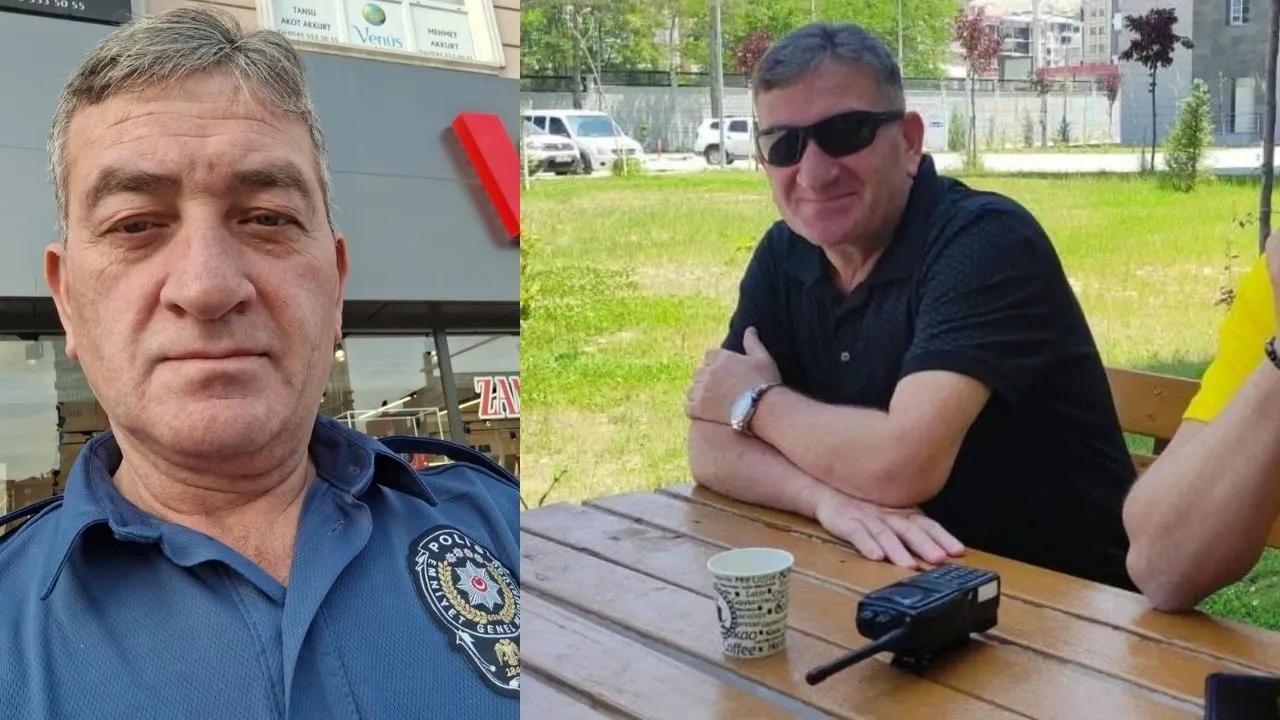 Polis memuru kalbine yenik düştü