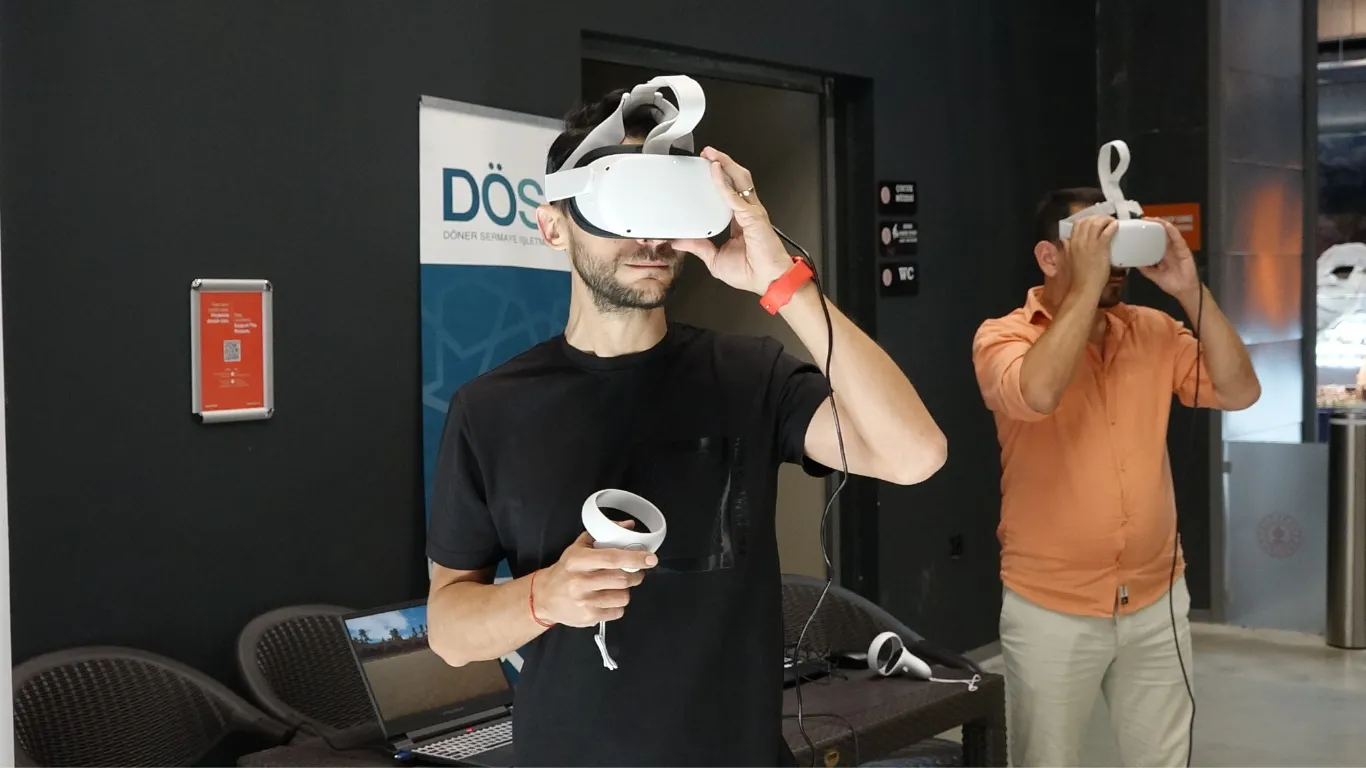 Samsun'da VR teknolojisiyle tarihe sanal yolculuk