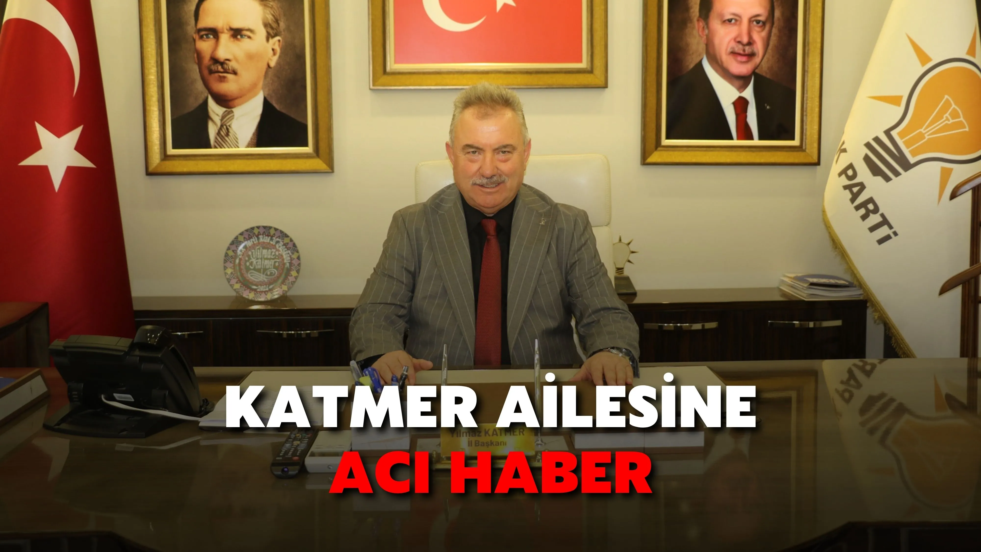 Katmer ailesine acı haber