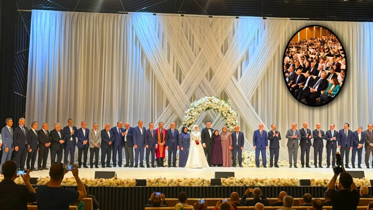 YÖK Üyesi KARAMAN’ın Oğlu Evlendi