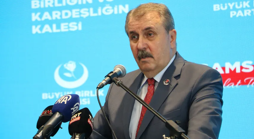 Destici: Terör örgütünü ya da uzantılarını asla meşru görmedik, görmeyiz