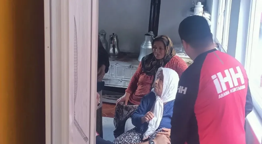 Yaşlı kadın ormanlık alanda kayboldu, komşu köyde sağ olarak bulundu