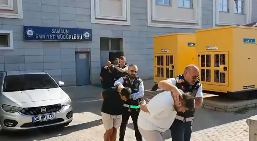 Samsun merkezli 17 ilde dolandırıcılık operasyonu; 25 gözaltı 