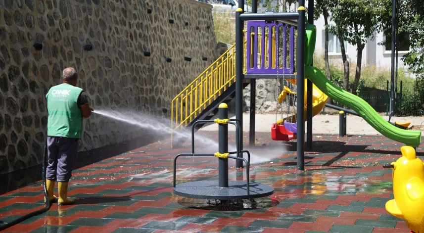 Canik'te temizlik seferberliği