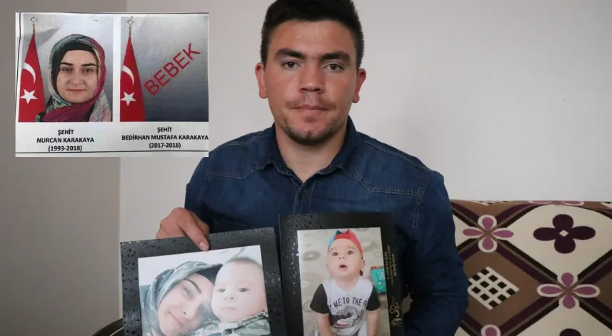 Şehit Bedirhan bebeğin babasını darbettiler