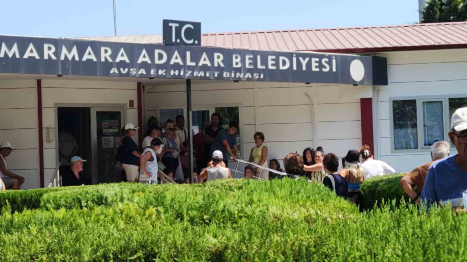 Avşa Adası’nda su krizi büyüyor